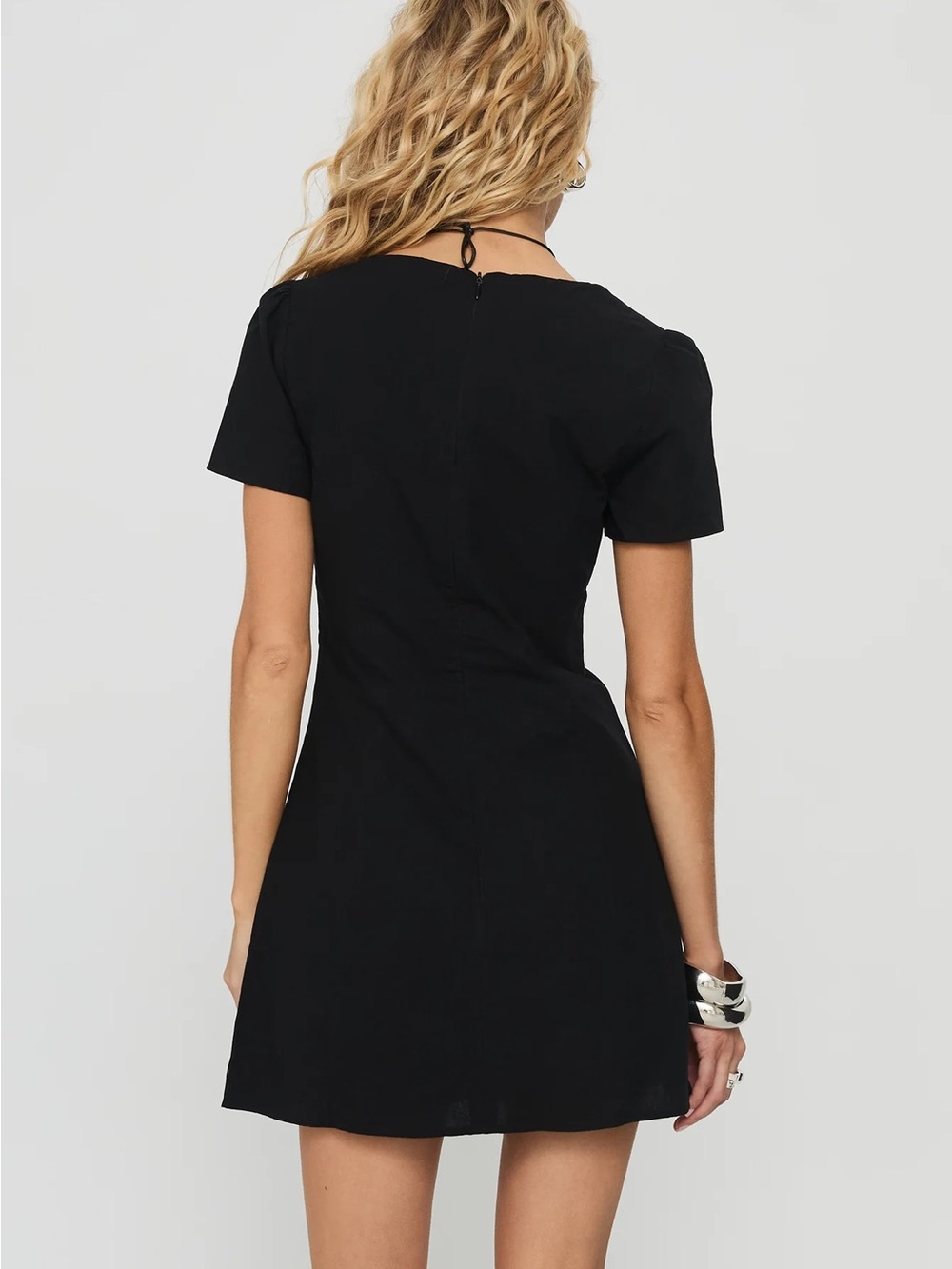 Princess Polly Loveliness Playsuit Black - Picture 3 of 7